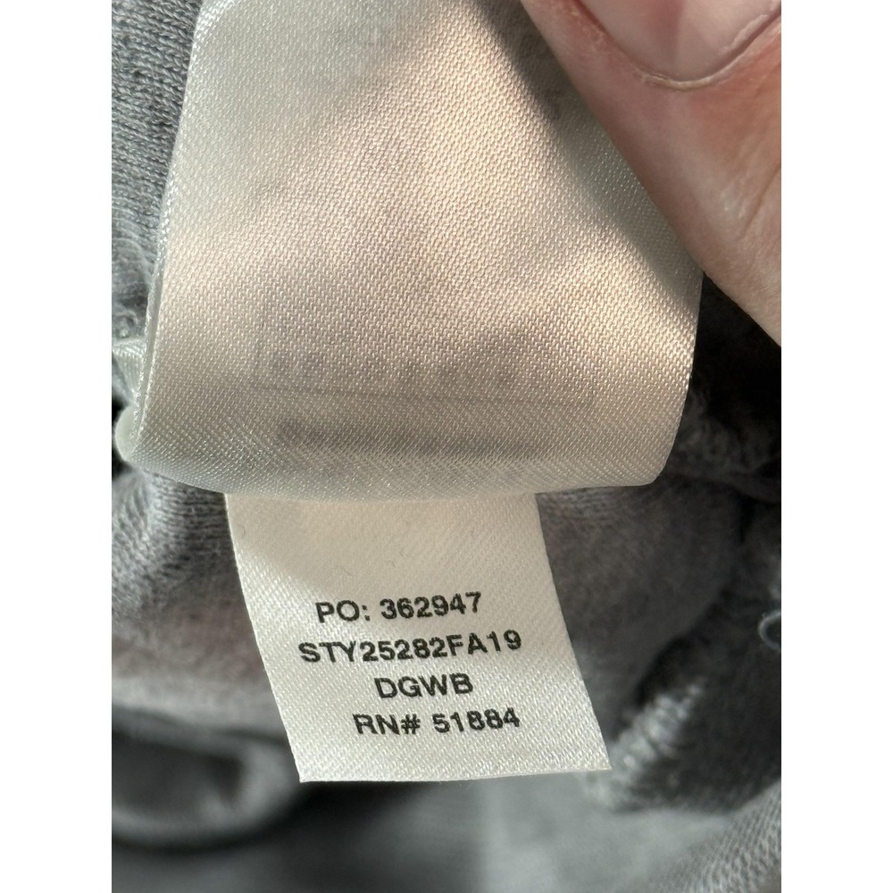 Patagonia Sweatshirt Womens M Gray Organic Cotton Quilt Snap-T Pullover Knit - Picture 8 of 10